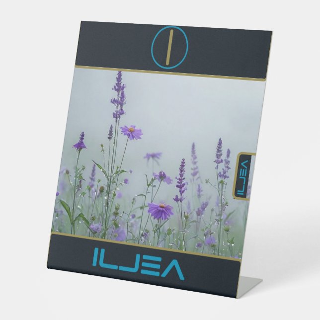 EXPOSITOR EN L RÓTULO PEDESTAL ILLJEA (Anverso)