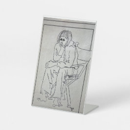 Expositor En L Rótulo Pedestal" Pensamiento