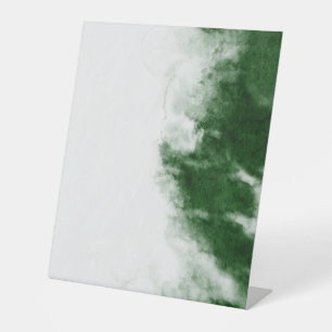 Expositor En L Rótulo Pedestal Plástico 10"X12"