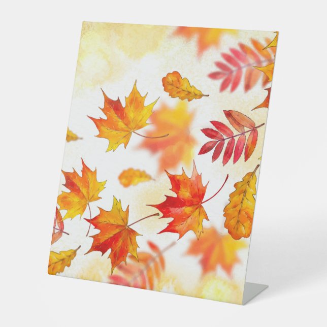 Expositor En L Rótulo Pedestal Plástico 10"X12" (Anverso)