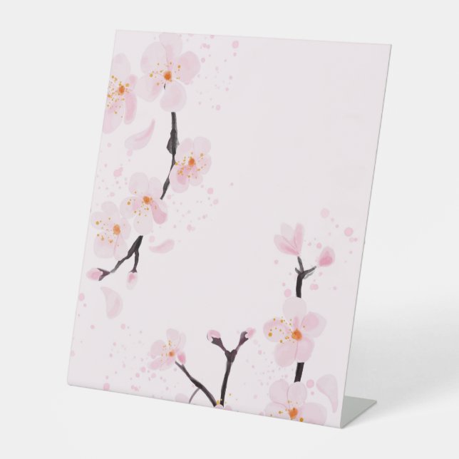 Expositor En L Rótulo Pedestal Plástico 10"X12" (Anverso)