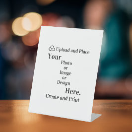 Expositor En L Rótulo Pedestal Tu Diseño o Carga de Fotografías