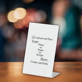 Expositor En L Rótulo Pedestal Tu Diseño o Carga de Fotografías