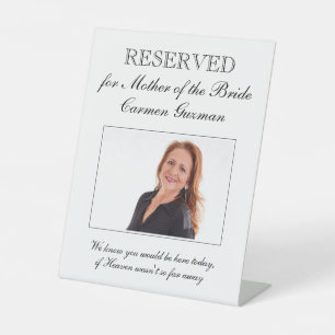 Expositor En L Rótulo reservado para el memorial de la Madre de l