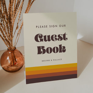 Expositor En L Rótulo retro 60s Vintage Mid Century