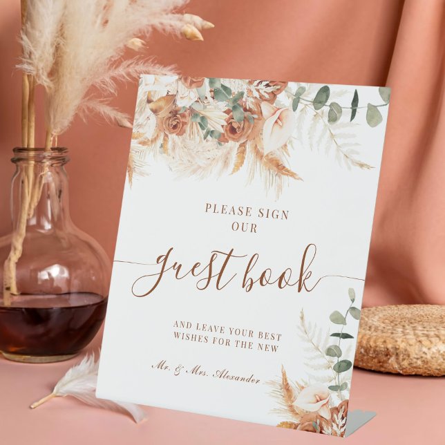 Expositor En L Rótulo Rústico Elegante Boda Moderno para libros d (Subido por el creador)