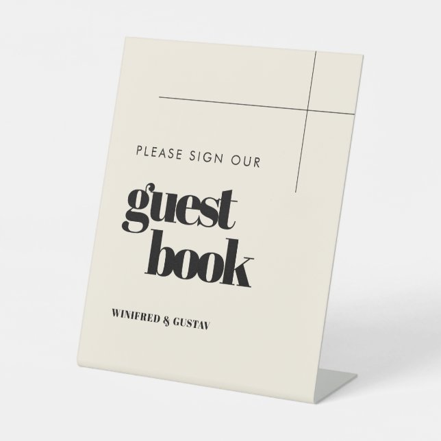 Expositor En L Rótulo sencillo y elegante nuestro Rótulo Pedestal (Anverso)