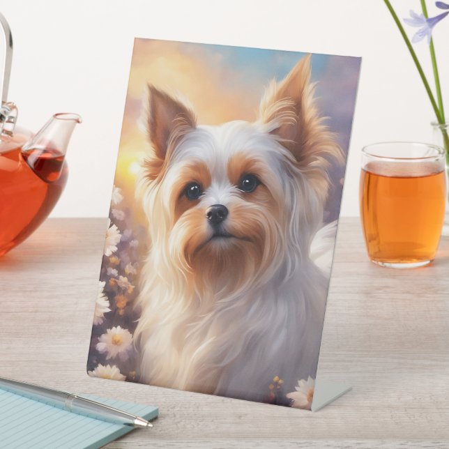 Expositor En L Rótulo Yorky-Pedestal (In Situ)