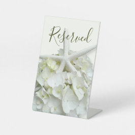 Expositor En L Rótulos de mesa de Boda de floral reservada para p