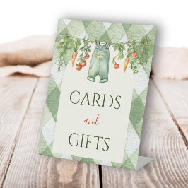 Expositor En L Rustic Gender Neutral Little Sprout Baby Shower