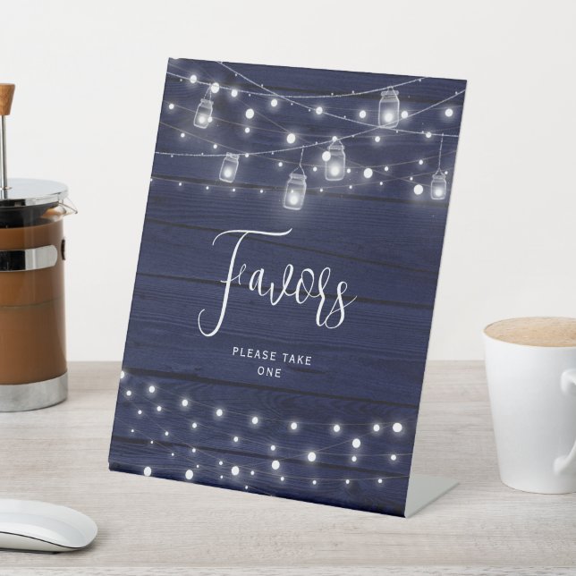 Expositor En L Rustic Wood Mason Jars Favor (In Situ)