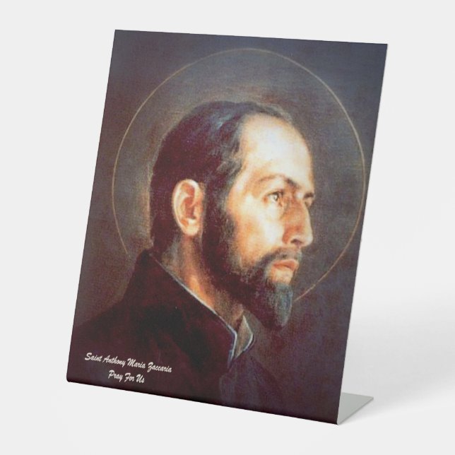 Expositor En L Saint Anthony Maria Zaccaria (Anverso)