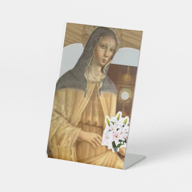 Expositor En L Saint Clare of Assisi (Anverso)