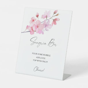 Expositor En L Sakura elegante - sangria bar