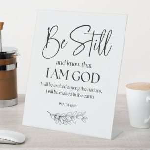 Expositor En L Salmo 46:10 Permaneced y sepan que soy Dios