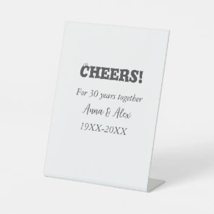 Expositor En L Saludos a los 30 años juntos aniversario agregar n