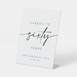 Expositor En L Saludos A Sesenta Años Cumpleaños 60