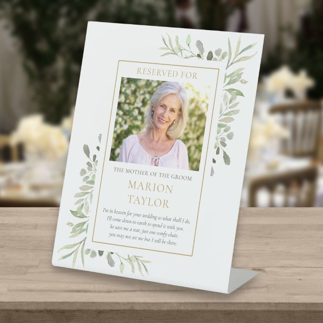 Expositor En L Salven Un Asiento Madre De Groom Foto Boda De Verd (Subido por el creador)