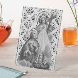 Expositor En L San José, Símbolos papales y SHJ (detalle; LT 02)