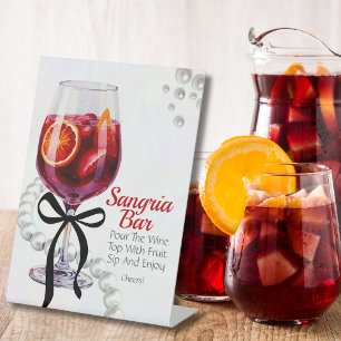 Expositor En L Sangria & Sass Sangria Bar