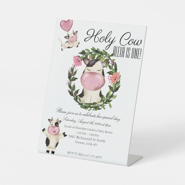 Expositor En L ¡Santo Vaca! (Anverso)