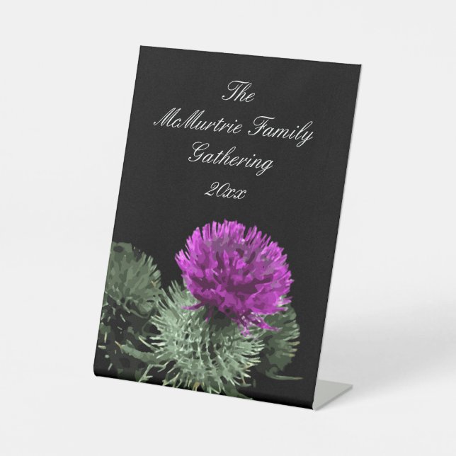 Expositor En L  Scottish Thistle Family Gathering (Anverso)