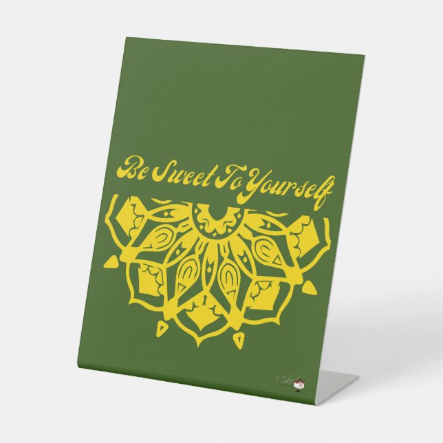 Expositor En L Sé Dulce Para Ti Mismo (Anverso)