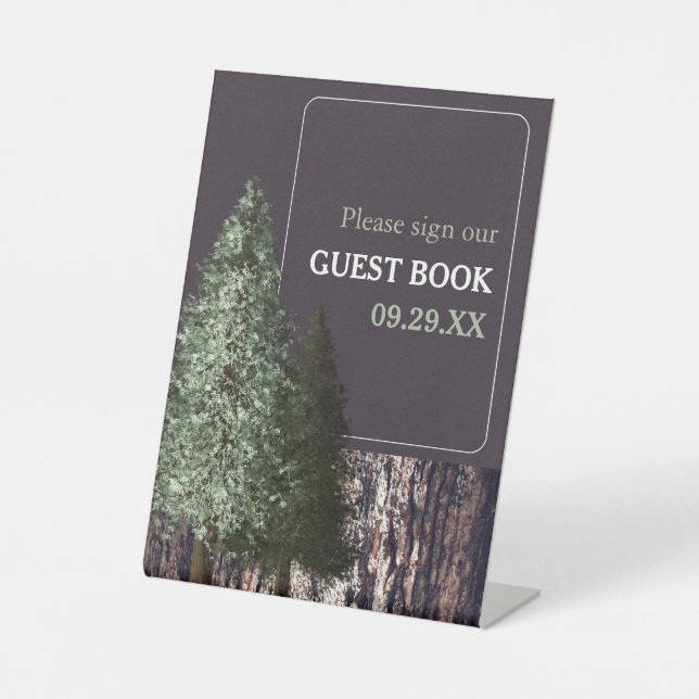 Expositor En L secuoyas y corteza, Boda ruso (Anverso)