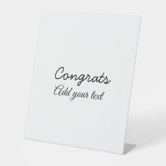 Expositor En L Sencillas felicitaciones mínimas graduación añadir