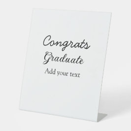 Expositor En L Sencillas felicitaciones mínimas graduación añadir