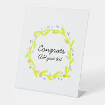 Sencillas felicitaciones mínimas graduación añadir