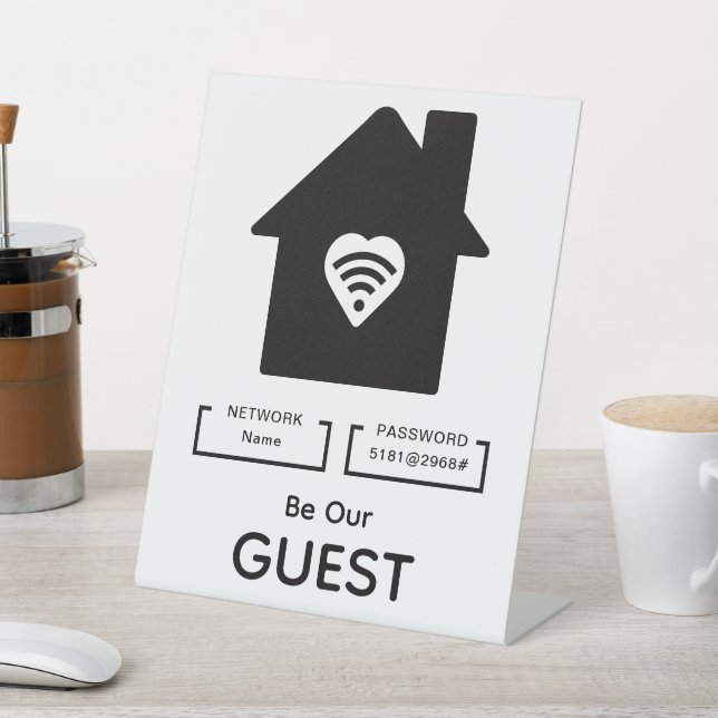 Expositor En L Ser nuestro invitado Información de WIFI Contraseñ (In Situ)