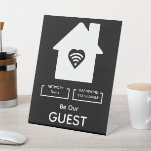 Expositor En L Ser nuestro invitado Información de WIFI Contraseñ