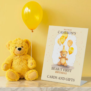 Expositor En L Sexo de nacimiento del primer cumpleaños: oso amar