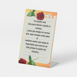 Expositor En L "Siempre a tu lado"