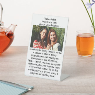 Expositor En L Siempre Tu Hija Mamá De La Novia Gracias