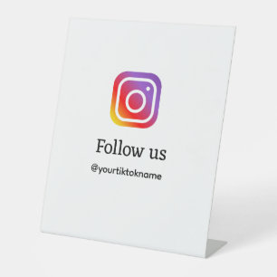 Expositor En L siga nuestro usuario de Instagram usuario medios s