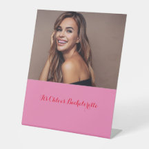 signo de bienvenida de soltera