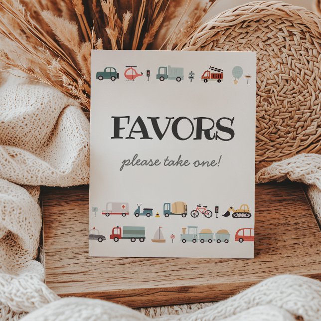 Expositor En L Signo moderno de favor de cumpleaños de transporte (Subido por el creador)