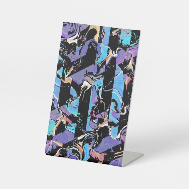 Expositor En L Signo peatonal de Eyesore (Anverso)