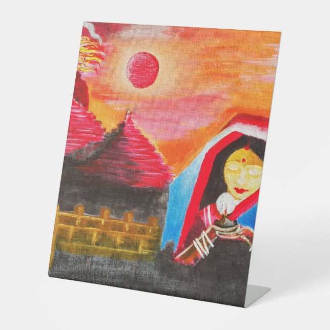 Expositor En L Signo superior de tabla (Anverso)