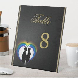 Expositor En L Siluetas gays elegantes.