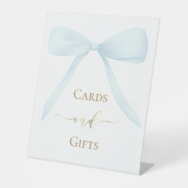 Expositor En L símbolo de las tarjetas azul pastel