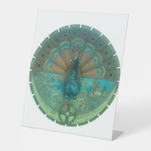 símbolo de pavo real