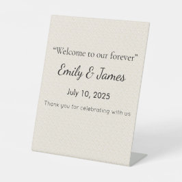 Expositor En L Simple Baby Shower Sign That Guests Loved