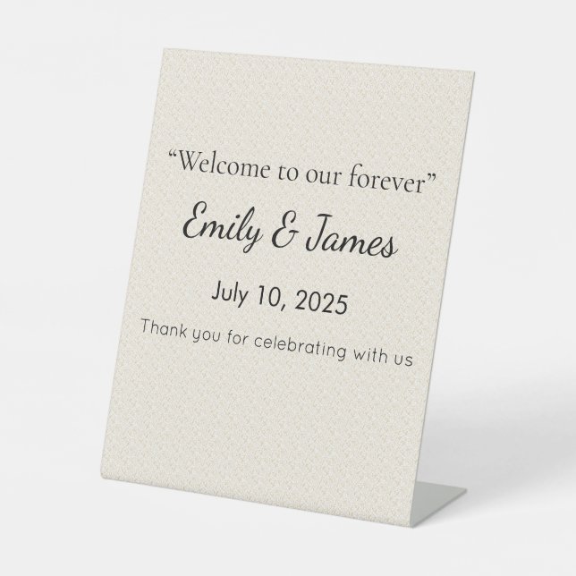 Expositor En L Simple Baby Shower Sign That Guests Loved (Anverso)