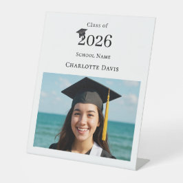 Expositor En L Simple modern photo Graduation party welcome