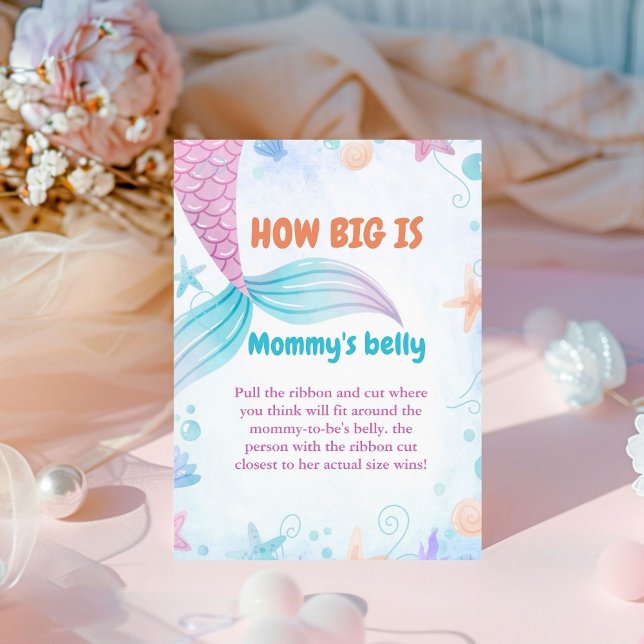 Expositor En L Sirena: ¿Qué tan grande es el juego de Baby Shower (Subido por el creador)