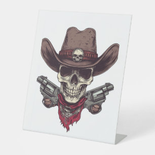 Expositor En L Skull con Angel Wings