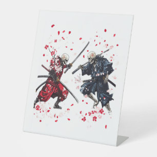 Expositor En L Skull Samurai Duel